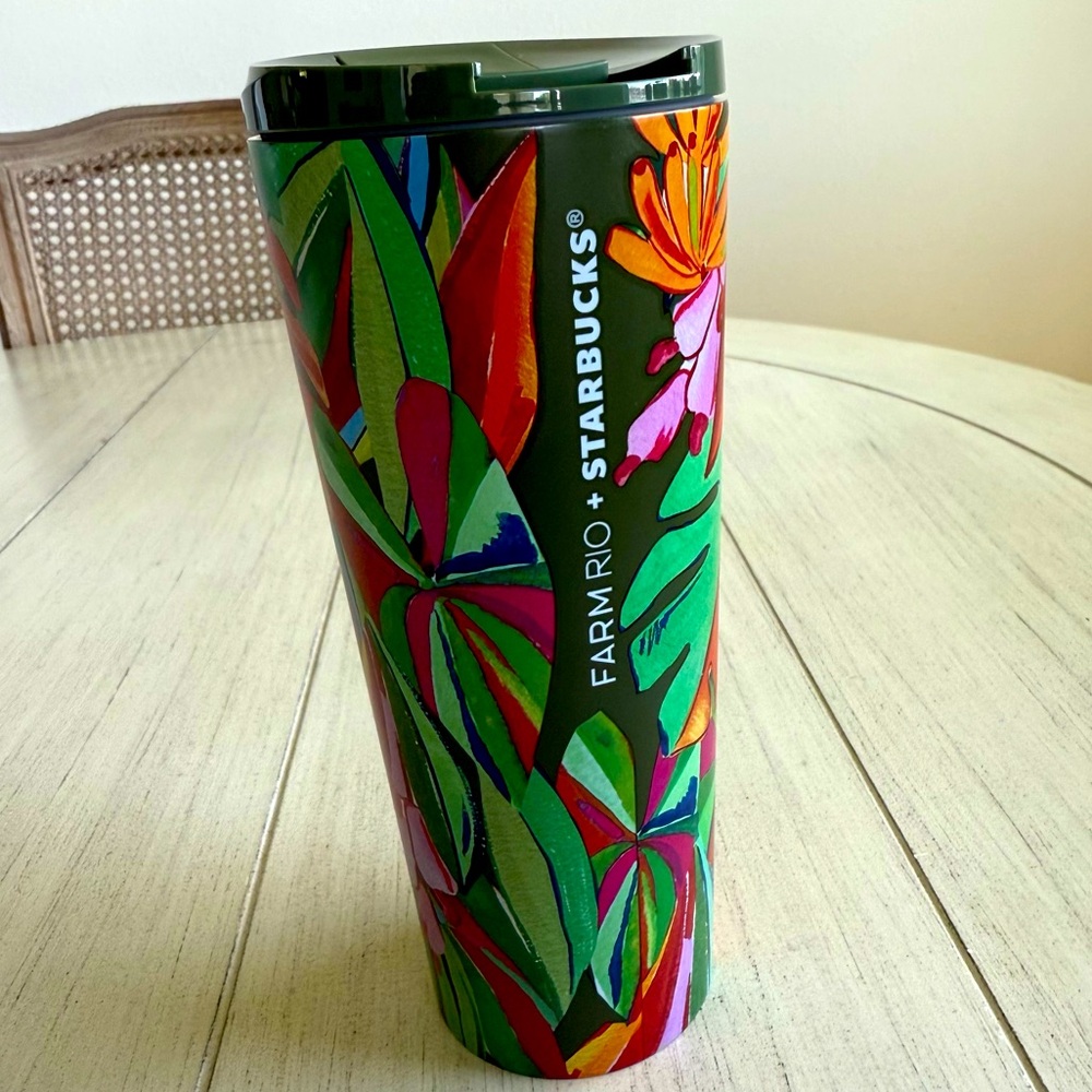 Starbucks FarmRio Banana Leaves Tumbler